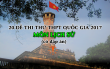 20 đề thi thử THPT Quốc gia 2017 môn Lịch sử (có đáp án)